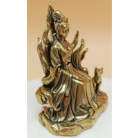 Статуэтка Девятихвостая лиса Латунь