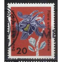 ГЕРМАНИЯ, ФРГ - 1963 [Mi. 394]  Гашеная (DE04)