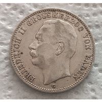 Баден 3 марки 1908