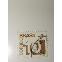 Бразилия. 1972 Стандарт, цифры: 10