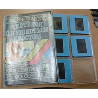 Чертенок с пушистым хвостом. Цветные диапозитивы