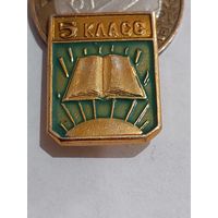 Значок " 5 класс "