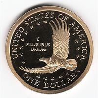 1 доллар США 2003 год Сакагавея Парящий орел двор S _состояние Proof