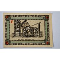 1921 год 50  пфеннигов  Германия нотгельд