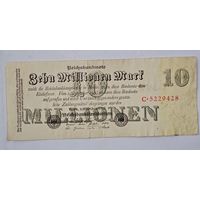 1923 год Германия 10 000 000 марок