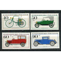 Западный Берлин - 1982 - Автомобили - [Mi. 660-663] - полная серия - 4 марки. MNH.  (LOT Gz28)-T3P41