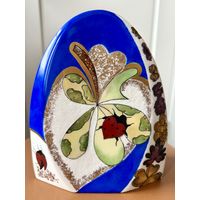 Ваза фарфор Бавария Авторская расписана в ручную 1960х