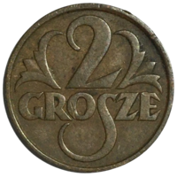 Польша 2 гроша, 1928