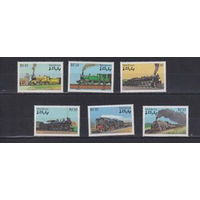 Мальдивы 2000  Азиатские железные дороги MNH