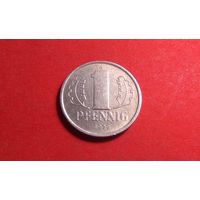 1 пфенниг 1979. Германия - ГДР.