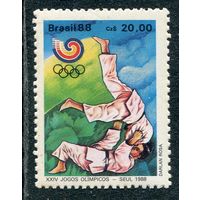 Бразилия. Летние олимпийские игры в Сеуле. Дзюдо