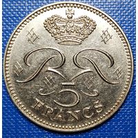 Монако 5 франков 1971 г.