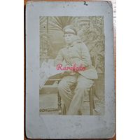 1910-е Открыточный формат военный в усадьбе ретро фото типажи
