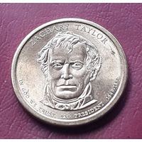 1 доллар 2009 D США  12й президент Захари Тейлор