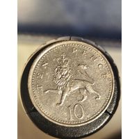 Великобритания 10 пенсов 1997