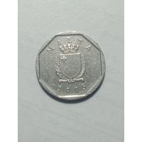 Мальта 5 центов 1995 года .