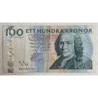 Банкнота Швеция 2008 год 100 крон Карл Линней