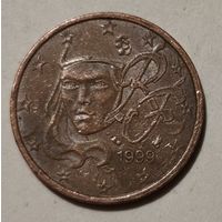 Франция 2 евроцента, 1999 (14-2-14)