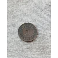 31. Распродажа коллекции! Британский Маврикий 1 цент 1917 г. Редкая! Одна на АУ!