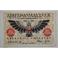 1921 год 50 пфеннигов  Германия