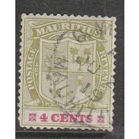 Маврикий  4с /зелёная/ 1900-02гг