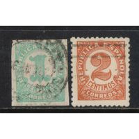 Испания Респ 1933 Номинал #631,632A.