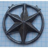 Старинная серебреная подвеска