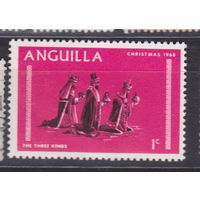 Рождество Ангилья 1968 год Лот 12 ЧИСТАЯ