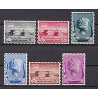 14.Bg. Бельгия. Музыкальный фонд королевы Елизаветы. 1940 г. Полная серия. (*). Mi.##529-534.