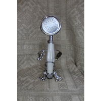 Ретро лейка душевая СССР с керамической ручкой