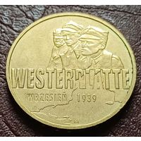 Польша 2 злотых, 2009 Оборона Вестерплатте в сентябре 1939    ( 2-9-4 )