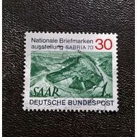 Марка Германия 1970 год Национальная филателистическая выставка