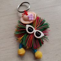 Винтажный брелок. Монстрик