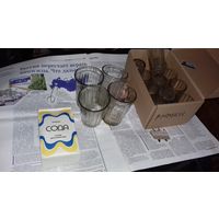 Рюмки стаканы СССР С рубля!