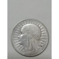 10 злотых. Ядвига 1932г