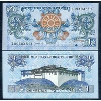 Бутан 1 нгултрум 2013 год, UNC