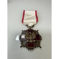 Редкая медаль Польша. Знак нагрудный и много Лотов с рубля