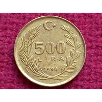 Турция 500 лир 1990 г.