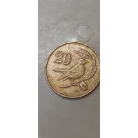 Кипр 20 цент 1983