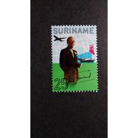 Суринам.\85с\ 1971 Принц Бернард,60 лет,Транспорт,Самолёт