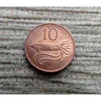 Werty71 Исландия 10 Эйре оре Эре 1981 Кальмарт Корова