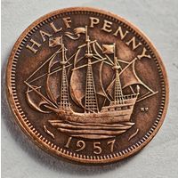 1957 год Англия пол пенни