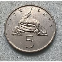 Ямайка 5 центов, 1975 1-1-25