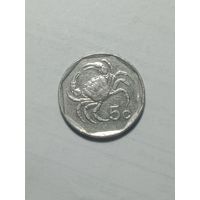 Мальта 5 центов 2001 года .