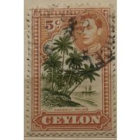 Цейлон 1938-1949г. Британские колонии