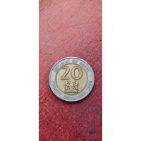 Кения 20 шиллинг 1998