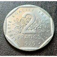 Франция 2 франка, 1979    ( 1-11-7 )