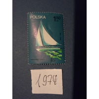 ПОЛЬША 1974 парусник