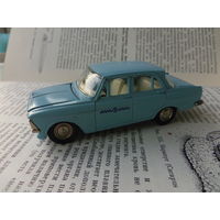 Москвич 408 Такси, 1/43 коллекционная модель, сделано в СССР