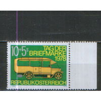 Полная серия из 1 марки 1978г. Австрия "День печати. Почтовый автомобиль" MNH